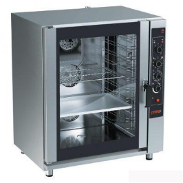 Yhdistelmäuuni suurkeittiöihin, jossa kapasiteetti on 10 x GN 1/1-65. Yhdistelmäuuniin mahtuu myös leipomopellit 600 x 400 mm.